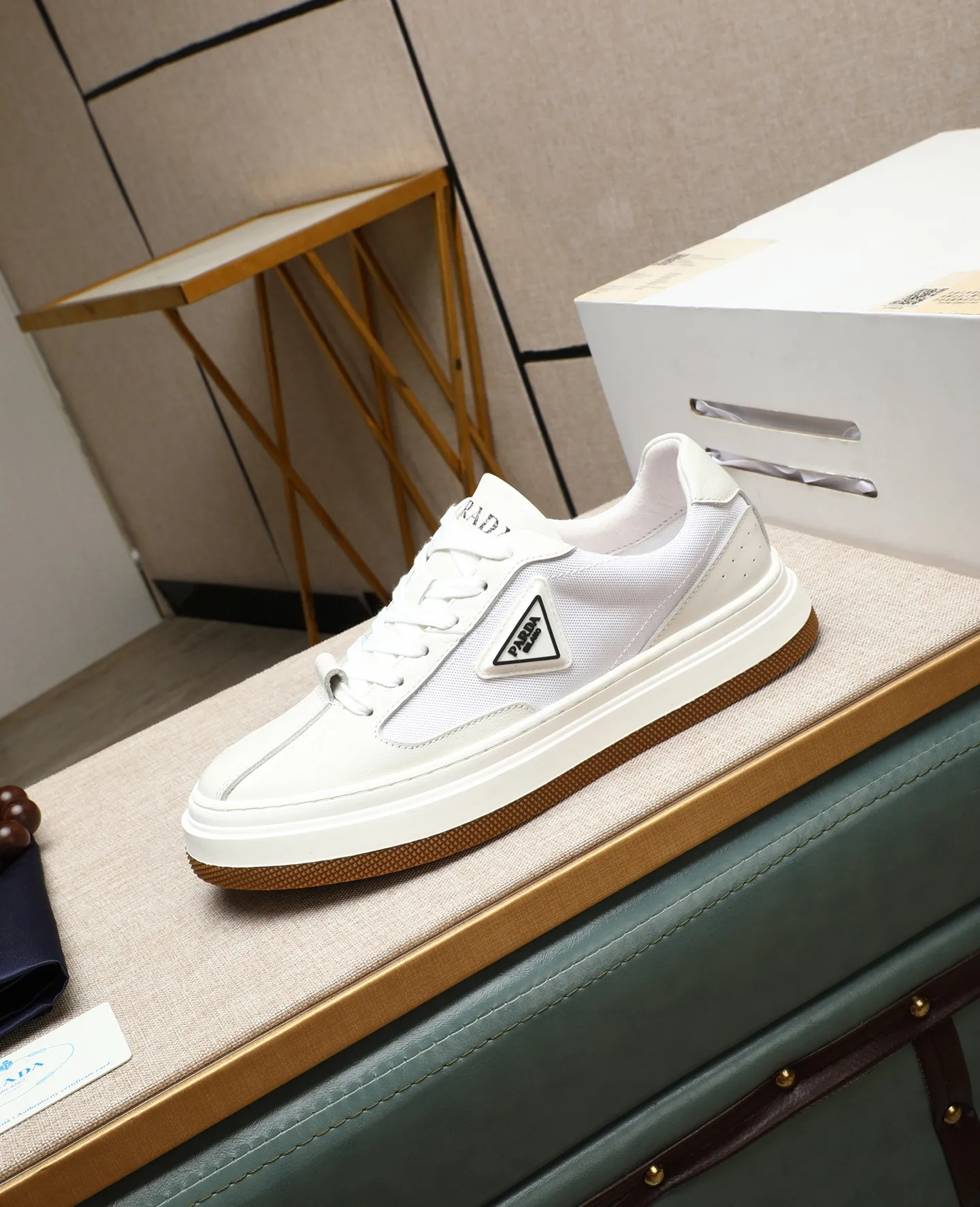 Men's shoes 💰440 🌹🌹[PRADA—Prada] 2025 latest model 🙈original replica! 👟👟👟Available here. The workmanship is top-notch. The upper is made from Italy. 🇮🇹Imported first-layer cowhide. ❗️Breathable genuine leather lining @Suitable for travel. The original version has an enlarged engraved sole, making it suitable for all kinds of travels, showing low-key luxury. Let quality speak for itself. Color: Size: 38-45